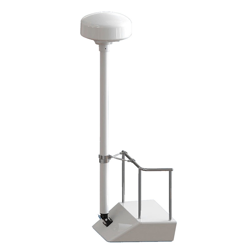 Seaview 8′ Radar Mast Pole Kit w/1 Stand-Off Kit