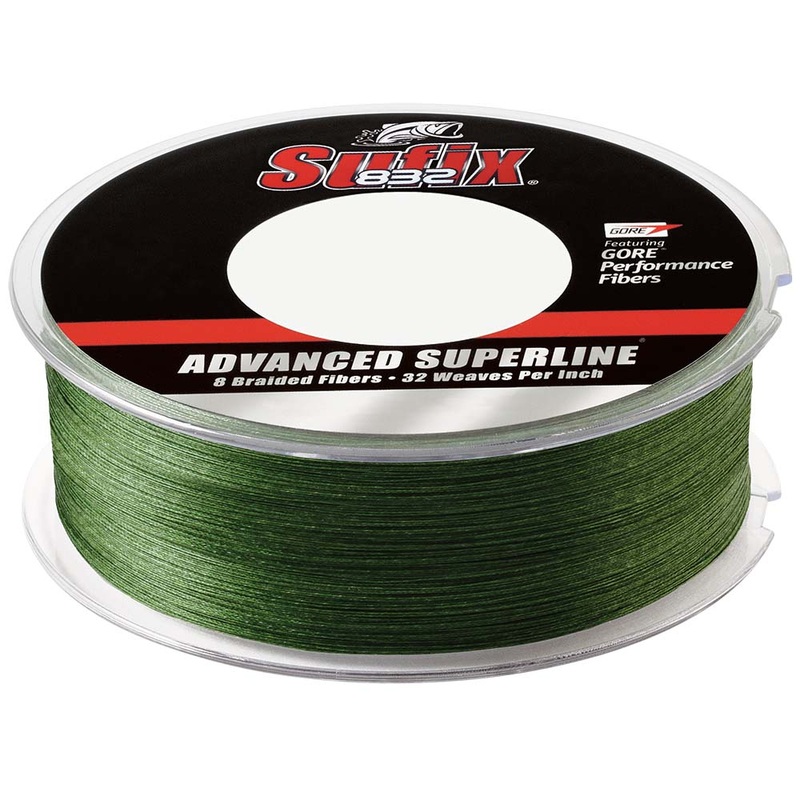 Sufix 832 Advanced Superline Braid – 10lb – Low-Vis Green – 600 yds [660-210G]