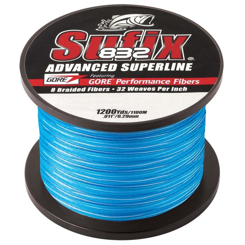 Sufix 832 Advanced Superline Braid – 20lb – Coastal Camo – 1200 yds [660-320CC]