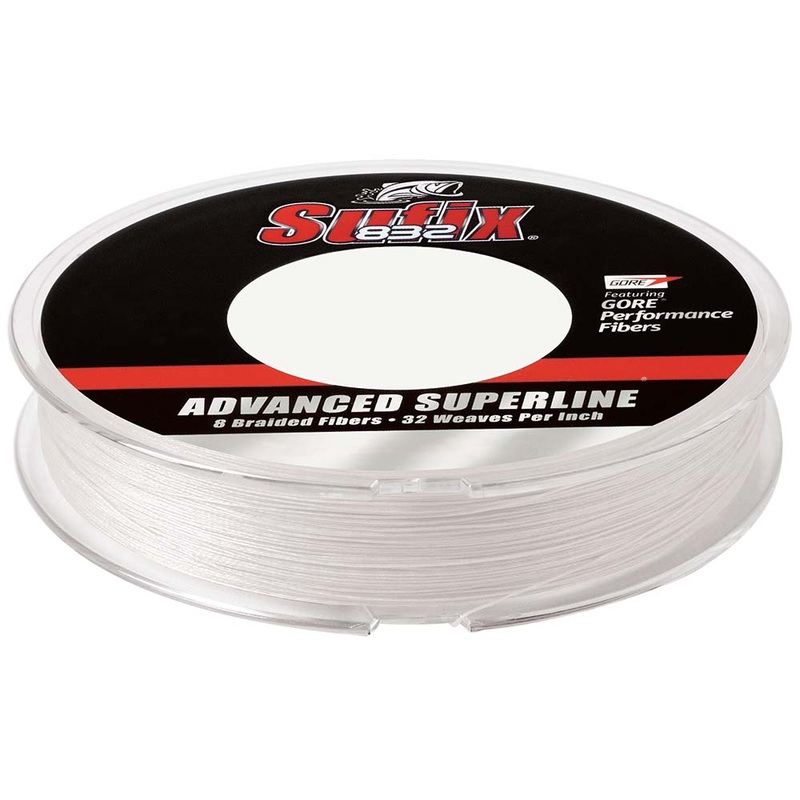 Sufix 832 Advanced Superline Braid – 8lb – Ghost – 300 yds [660-108GH]