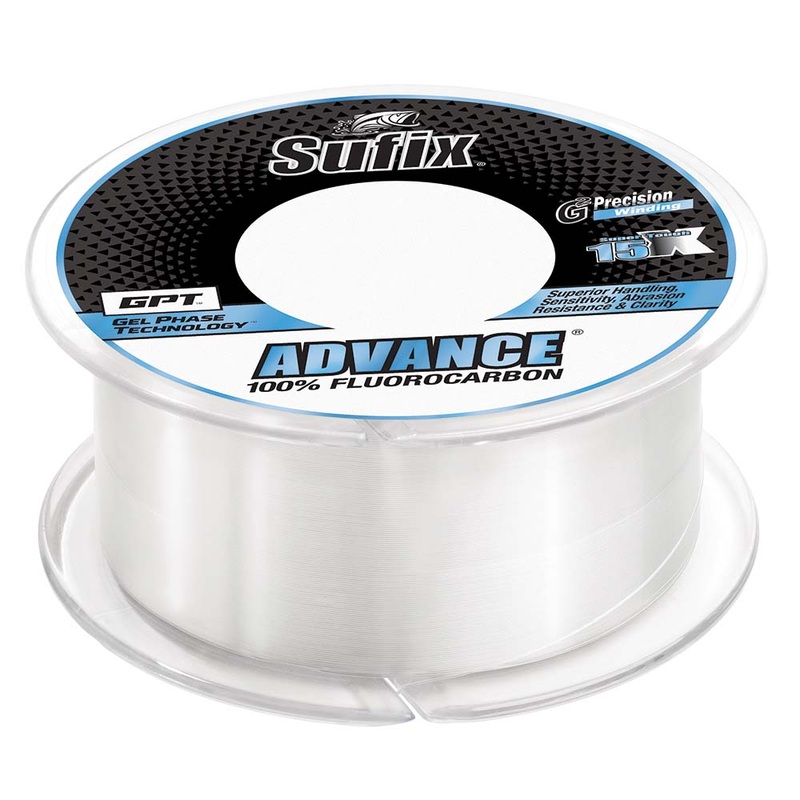 Sufix Advance Fluorocarbon – 17lb – Clear – 200 yds [679-017C]