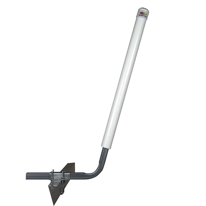 C.E. Smith Angled Post Guide On – 40 – White [27627]
