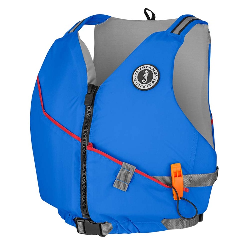 Mustang Journey Foam Vest – Blue – Medium/Large [MV7112-131-M/L-216]