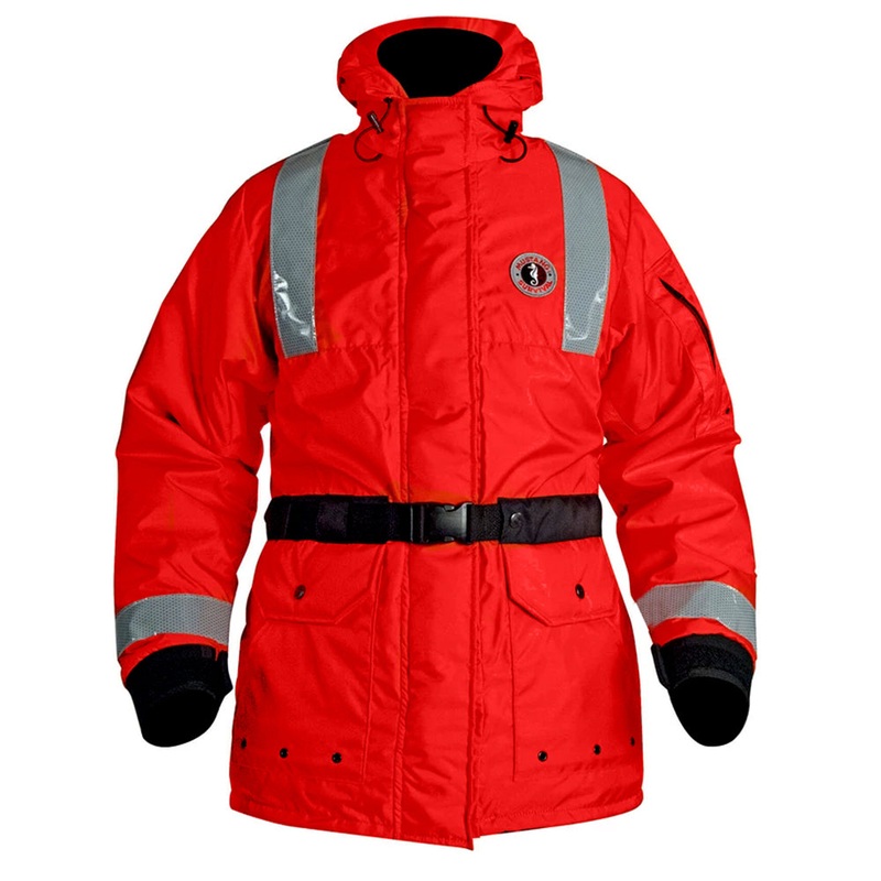 Mustang ThermoSystem Plus Flotation Coat – Red – XL [MC1536-4-XL-206]