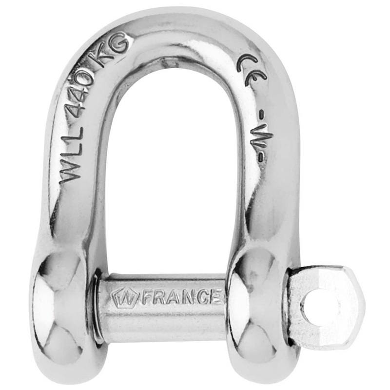 Wichard Captive Pin D Shackle – Diameter 4mm – 5/32 [01401]