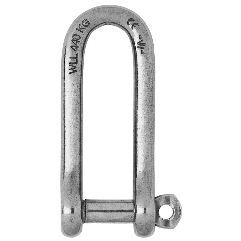 Wichard Captive Pin Long D Shackle – Diameter 5mm – 3/16 [01412]