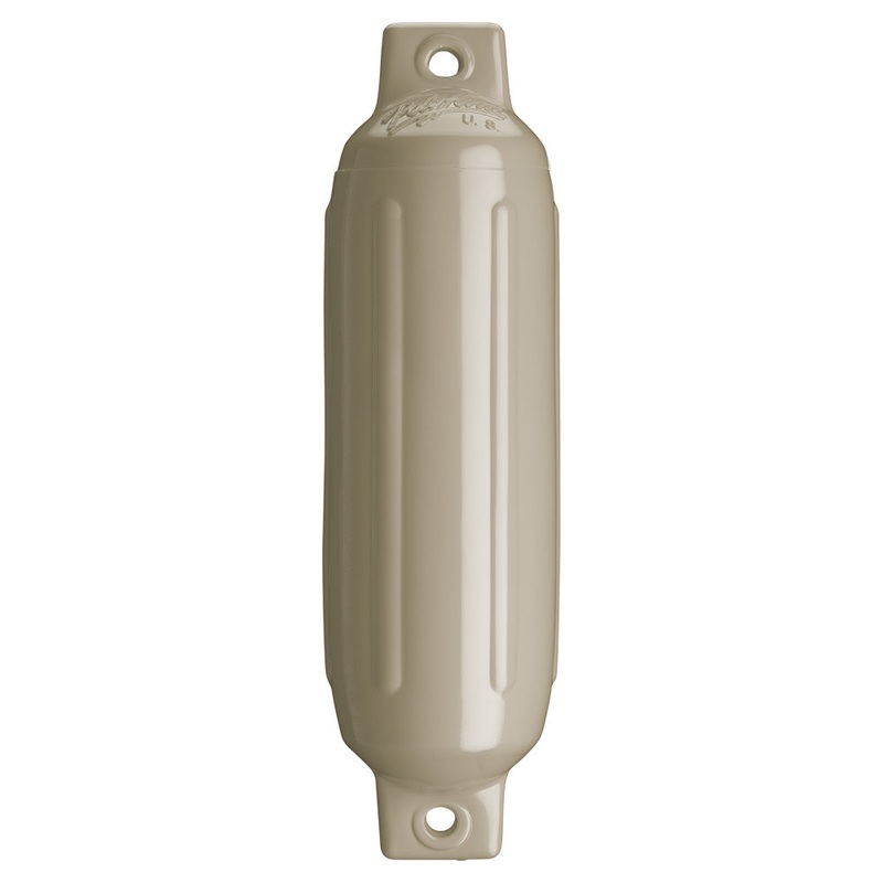 Polyform G-1 Twin Eye Fender 3.5 x 12.8 – Sand [G-1-SANDWO]