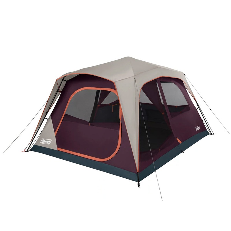 Coleman Skylodge 8-Person Instant Camping Tent – Blackberry [2000038276]