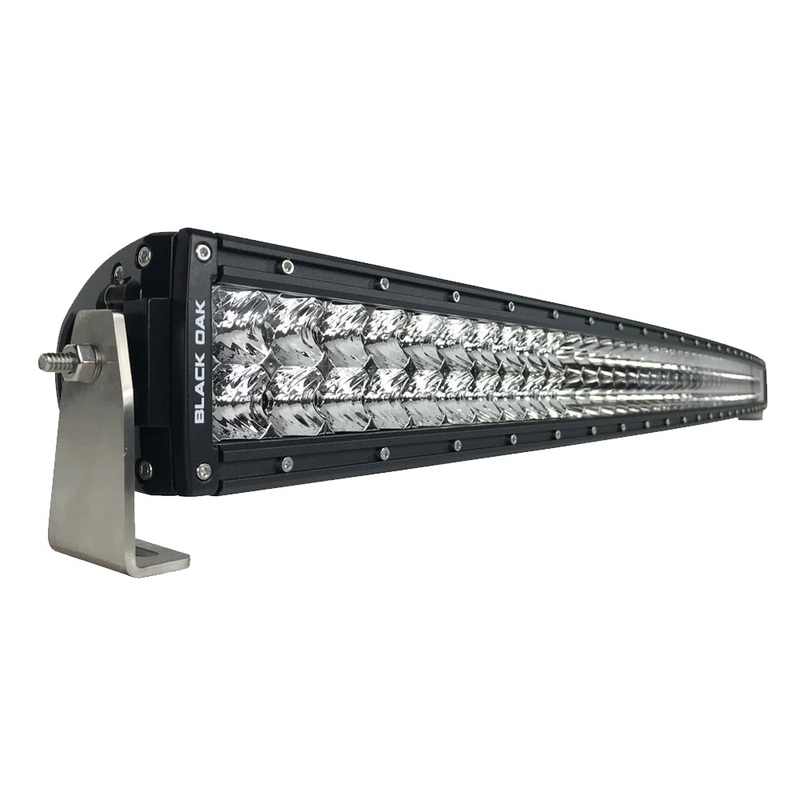 Black Oak Pro Series 3.0 Curved Double Row Combo 50 Light Bar – Black [50CC-D5OS]
