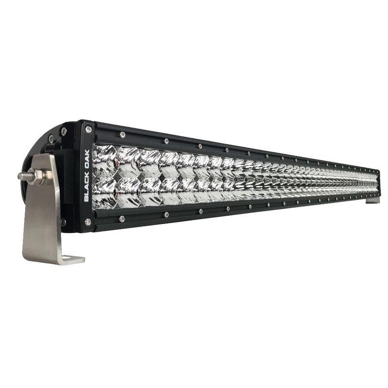 Black Oak Pro Series 3.0 Double Row 40 LED Light Bar – Combo Optics – Black Housing [40C-D5OS]