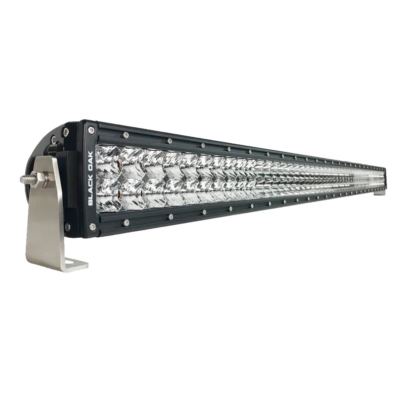 Black Oak Pro Series 3.0 Double Row 50 LED Light Bar – Combo Optics – Black Housing [50C-D5OS]
