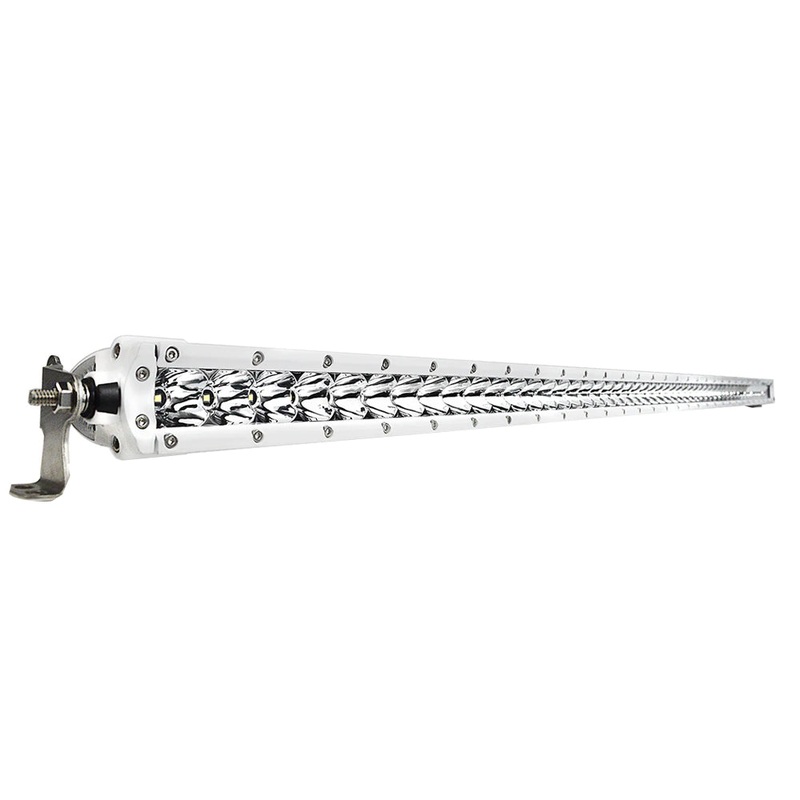 Black Oak Pro Series 3.0 Single Row 50 LED Light Bar – Combo Optics – White Housing [50CM-S5OS]