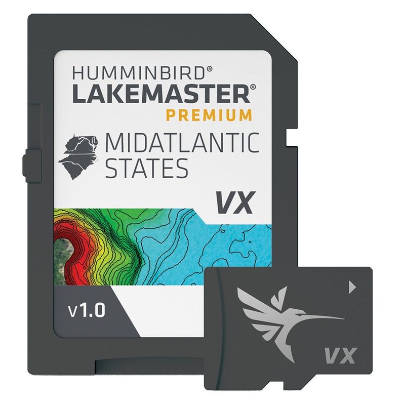 Humminbird LakeMaster VX Premium – Mid-Atlantic States [602004-1]