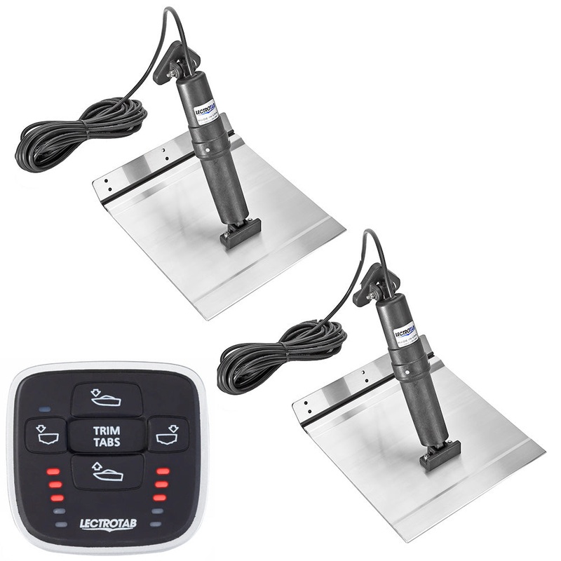 Lectrotab XKA Aluminum Alloy Trim Tab Kit w/MLC-1 Control – 12 x 24 [XKASML12X24A]