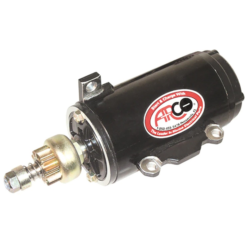 ARCO Marine Johnson/Evinrude Outboard Starter – Small 10 Tooth [5372]