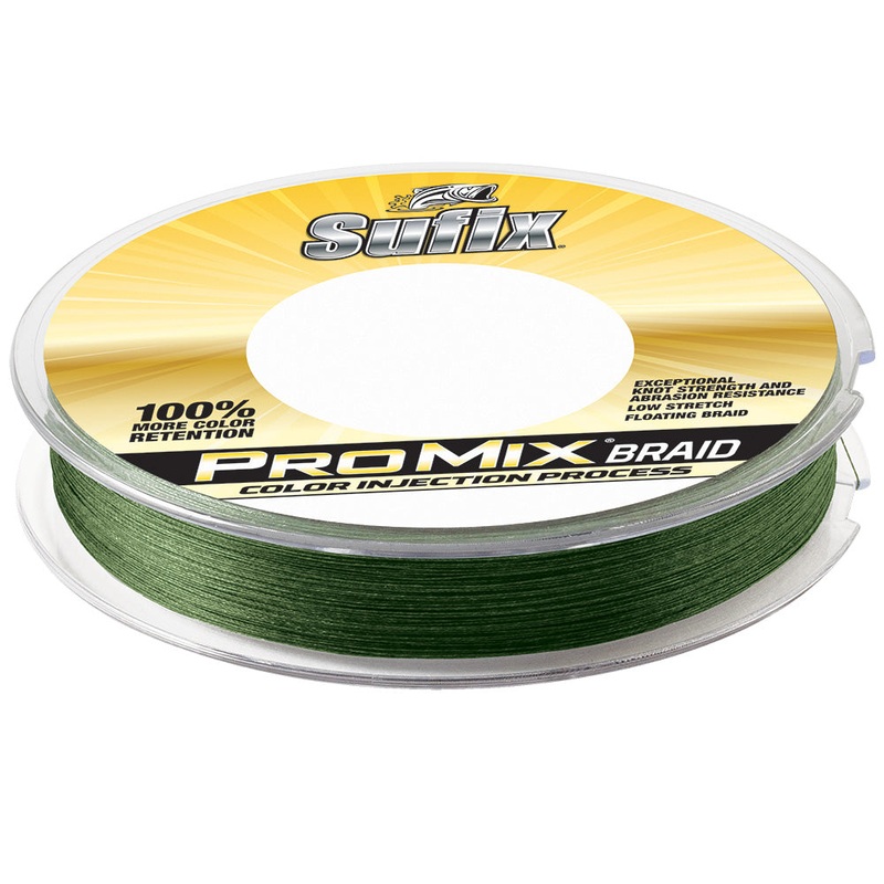 Sufix ProMix Braid – 50lb – Low-Vis Green – 300 yds [630-150G]