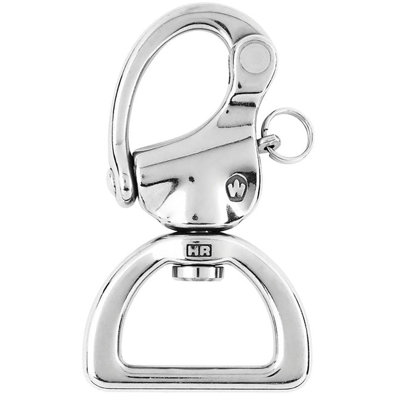 Wichard HR Snap Shackle Webbing Swivel – 100mm Length – 3-15/16 [02376]