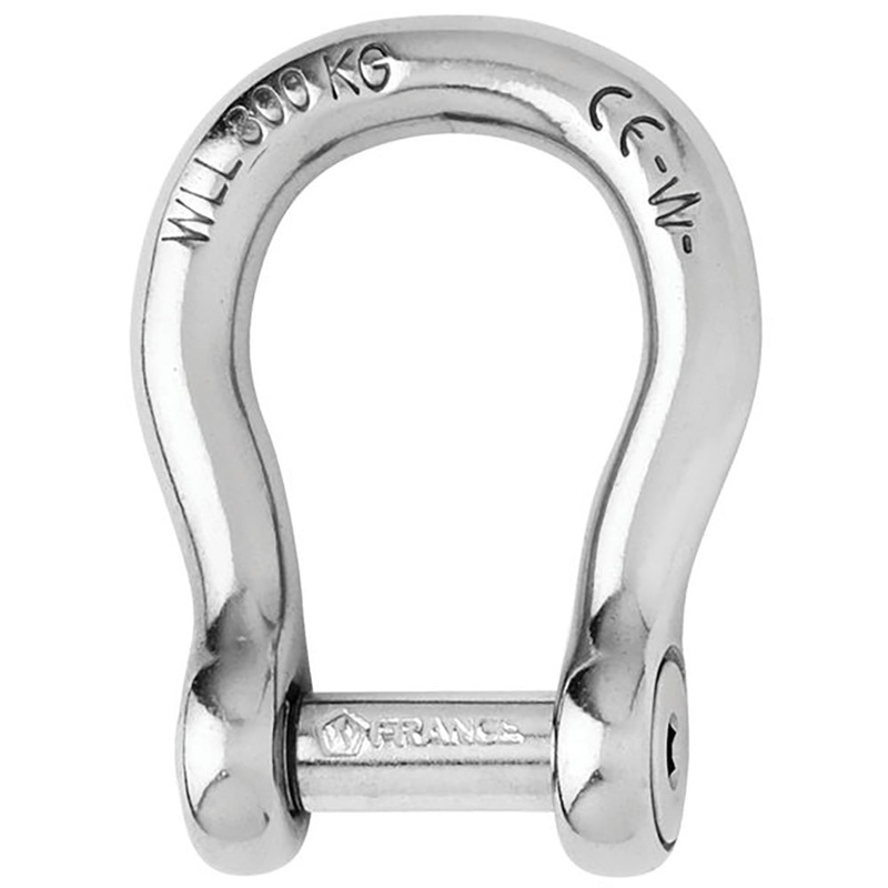 Wichard Self-Locking Allen Head Pin Bow Shackle – 8mm Diameter – 5/16 [01344]