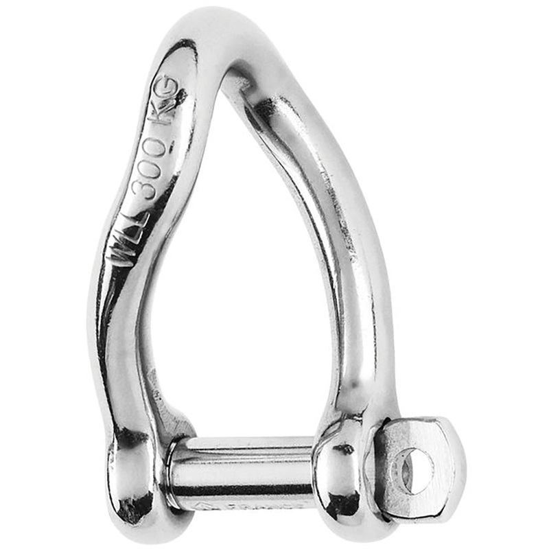 Wichard Self-Locking Twisted Shackle – 10mm Diameter – 13/32 [01225]