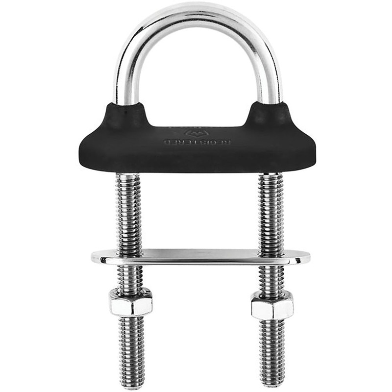 Wichard Black Watertight U-Bolt – 8mm Diameter – 5/16 – 80mm Length – 3-5/32 [65341]