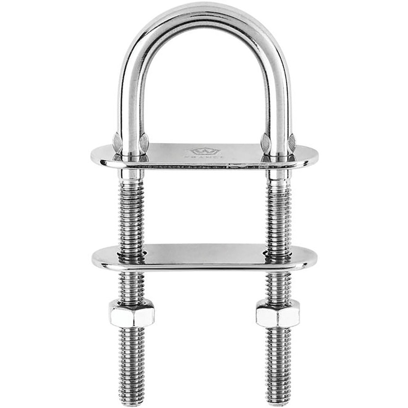 Wichard U-Bolt Pad Eye – 5mm Diameter – 13/64 – 60mm Length – 2-23/64 [06512]