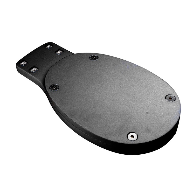 Seaview Modular Plate to Fit Searchlights & Thermal Cameras on Seaview Mounts Ending in M1 or M2 – Black